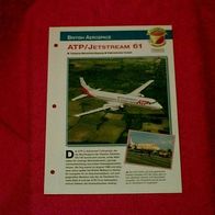 ATP/ Jetstream 61 (British Aerospace) - Infokarte über