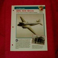 DH.104 Dove (de Havilland) - Infokarte über