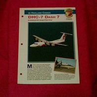 DHC-7 Dash 7 (de Havilland Canada) - Infokarte über