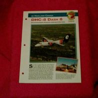 DHC-8 Dash 8 (de Havilland Canada) - Infokarte über