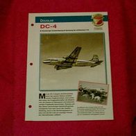 DC-4 (Douglas) - Infokarte über