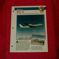 DC-8 (Douglas) - Infokarte über