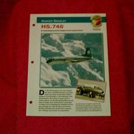 HS.748 (Hawker Siddeley) - Infokarte über