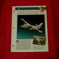 L-410 & L-610 Turbolet (LET) - Infokarte über