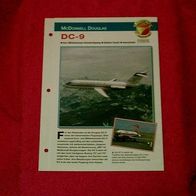 DC-9 (McDonnell Douglas) - Infokarte über