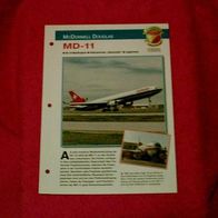 MD-11 (McDonnell Douglas) - Infokarte über
