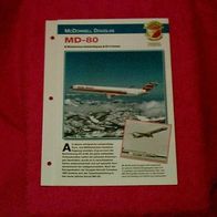 MD-80 (McDonnell Douglas) - Infokarte über