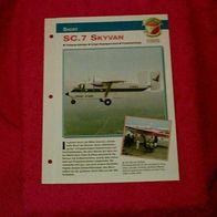 SC.7 Skyvan (Short) - Infokarte über