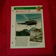 Alouette III (Aérospatiale) - Infokarte über