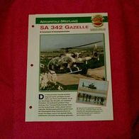 SA 342 Gazelle (Aérospatiale)(Westland) - Infokarte über