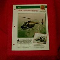 OH-58 Kiowa/ TH-57 SeaRanger (Bell) - Infokarte über