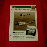 UH-1B/ C Iroquois (Bell) - Infokarte über