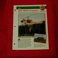 UH-1D/ H Iroquois (Bell) - Infokarte über
