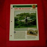 UH-1N Iroquois (Bell) - Infokarte über