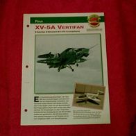 XV-5A Vertifan (Ryan) - Infokarte über