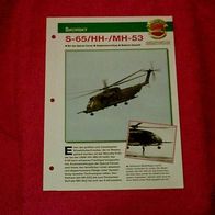 S-65/ HH-/ MH-53 (Sikorsky) - Infokarte über