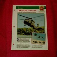 UH-60 Blackhawk (Sikorsky) - Infokarte über