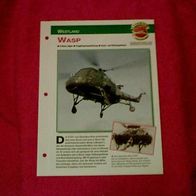 Wasp (Westland) - Infokarte über