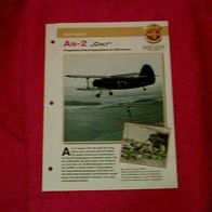 An-2 "Colt" (Antonow) - Infokarte über