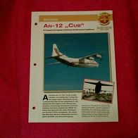 An-12 "Cub" (Antonow) - Infokarte über