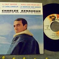Charles Aznavour -7" EP Il faut savoir -´61 Barclay France 70385 - Topzustand !