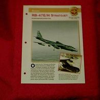 RB-47E/ H Stratojet (Boeing) - Infokarte über
