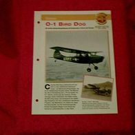 O-1 Bird Dog (Cessna) - Infokarte über