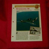 Etendard IV (Dassault Breguet) - Infokarte über