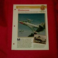 Ouragan (Dassault Breguet) - Infokarte über