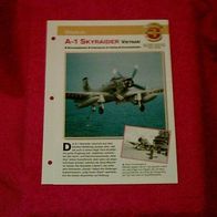 A-1 Skyraider Vietnam (Douglas) - Infokarte über