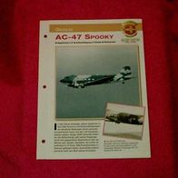 AC-47 Spooky (Douglas) - Infokarte über