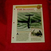 F3D Skyknight (Douglas) - Infokarte über