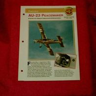 AU-23 Peacemaker (Fairchild) - Infokarte über