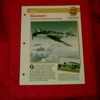 Gannet (Fairey) - Infokarte über
