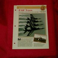 F11F Tiger (Grumman) - Infokarte über