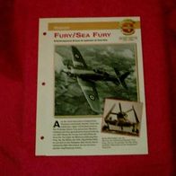 Fury/ Sea Fury (Hawker) - Infokarte über