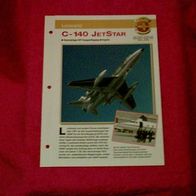 C-140 JetStar (Lockheed) - Infokarte über