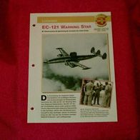 EC-121 Warning Star (Lockheed) - Infokarte über