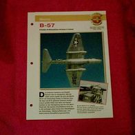 B-57 (Martin) - Infokarte über