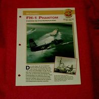 FH-1 Phantom (McDonnell) - Infokarte über