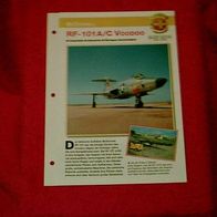 RF-101A/ C Voodoo (McDonnell) - Infokarte über