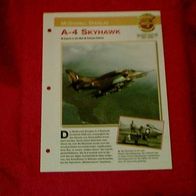 A-4 Skyhawk (McDonnell Douglas) - Infokarte über
