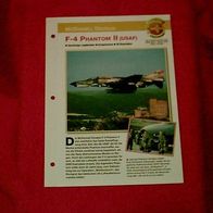 F-4 Phantom II USAF (McDonnell Douglas) - Infokarte über