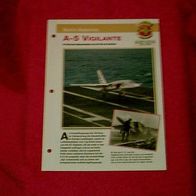 A-5 Vigilante (North American) - Infokarte über
