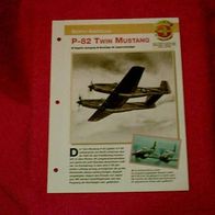 P-82 Twin Mustang (North American) - Infokarte über