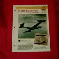 F-89 Scorpion (Northrop) - Infokarte über