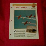 TS-11 Iskra (PZL) - Infokarte über