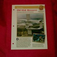 OV-10A Bronco (Rockwell) - Infokarte über