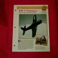 FR-1 Fireball (Ryan) - Infokarte über
