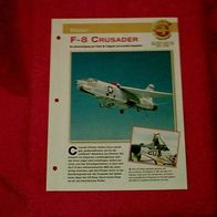 F-8 Crusader (Vought) - Infokarte über
